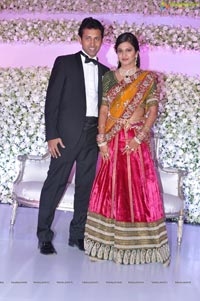 Vishnu Shweta Wedding Reception