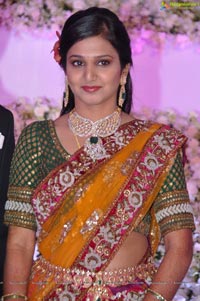 Vishnu Shweta Wedding Reception