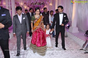 Vishnu Shweta Wedding Reception