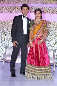 Vishnu Shweta Wedding Reception