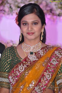 Vishnu Shweta Wedding Reception