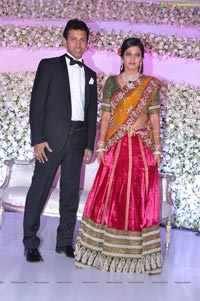 Vishnu Shweta Wedding Reception