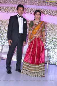 Vishnu Shweta Wedding Reception