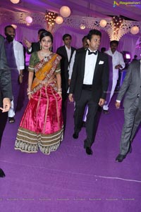 Vishnu Shweta Wedding Reception