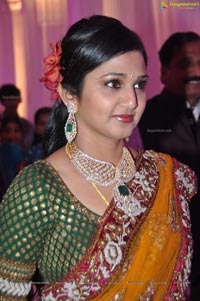 Vishnu Shweta Wedding Reception