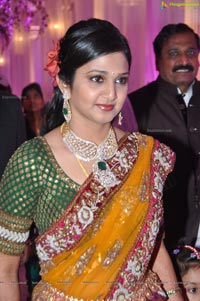 Vishnu Shweta Wedding Reception