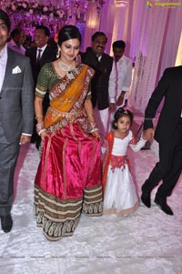 Vishnu Shweta Wedding Reception