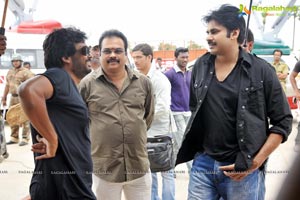 Cameraman Gangatho Rambabu Shooting