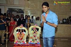 Allari Naresh, Ambika Krishna Film Muhurat