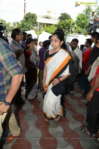 Srihari Fans at Srihari's House