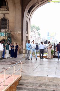 Akshay Kumar at Charminar, Hyderabad