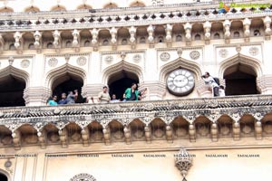 Akshay Kumar at Charminar, Hyderabad