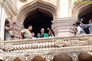 Akshay Kumar at Charminar, Hyderabad