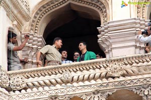 Akshay Kumar at Charminar, Hyderabad