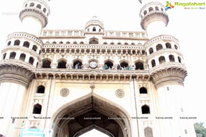 Akshay Kumar at Charminar, Hyderabad