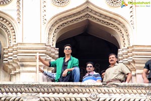 Akshay Kumar at Charminar, Hyderabad