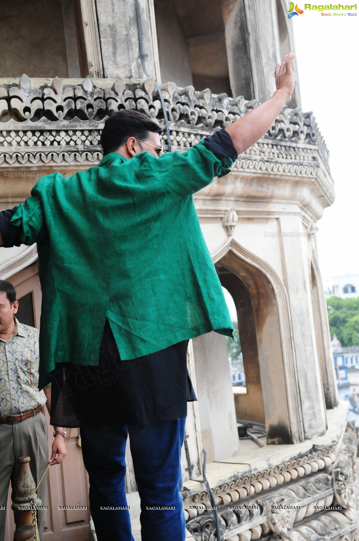 Akshay Kumar visits Charminar, Hyderabad