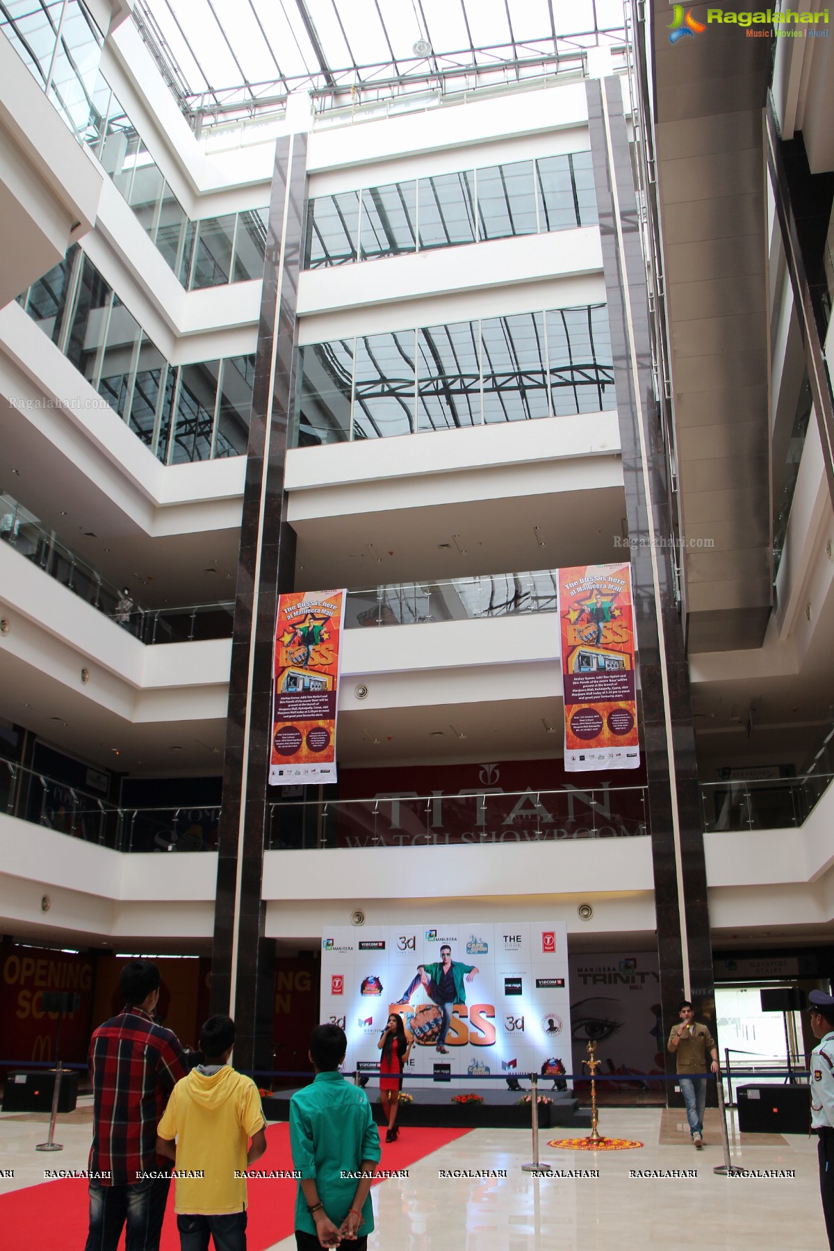 Boss Team inaugurates Manjeera Mall at Kukatpally, Hyderabad