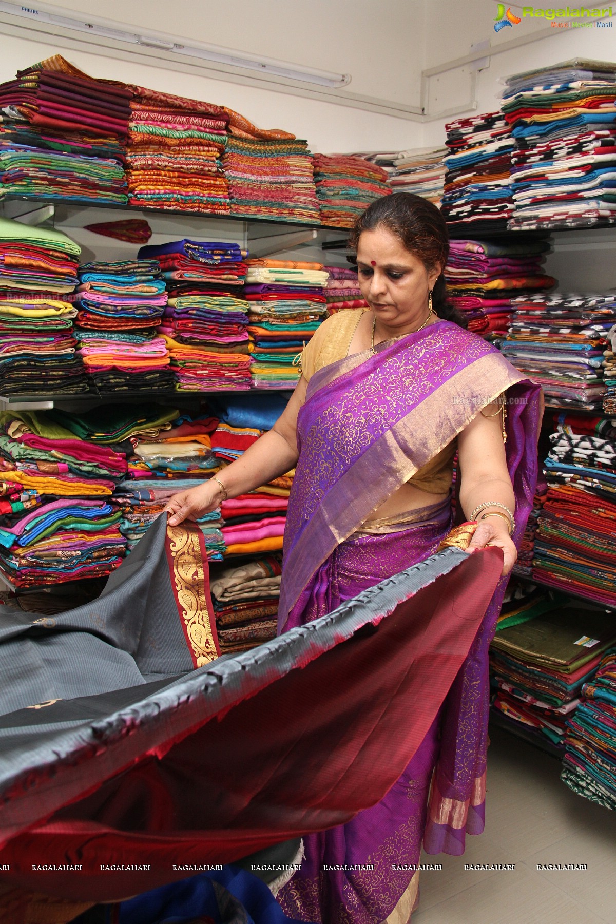 Ms. Shailaja Ramaiyer (IAS) inaugurates Anagha Stores, Hyderabad