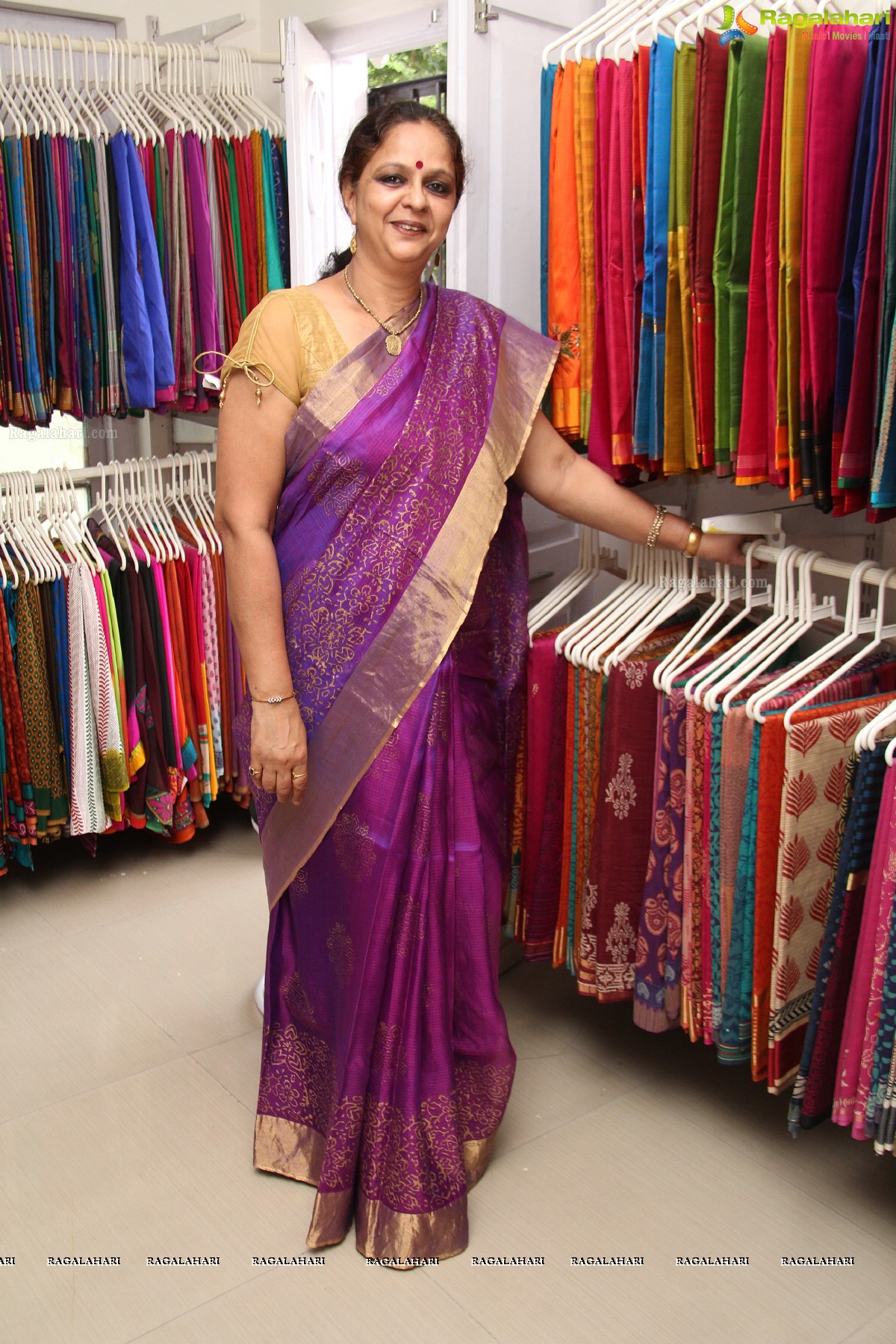 Ms. Shailaja Ramaiyer (IAS) inaugurates Anagha Stores, Hyderabad