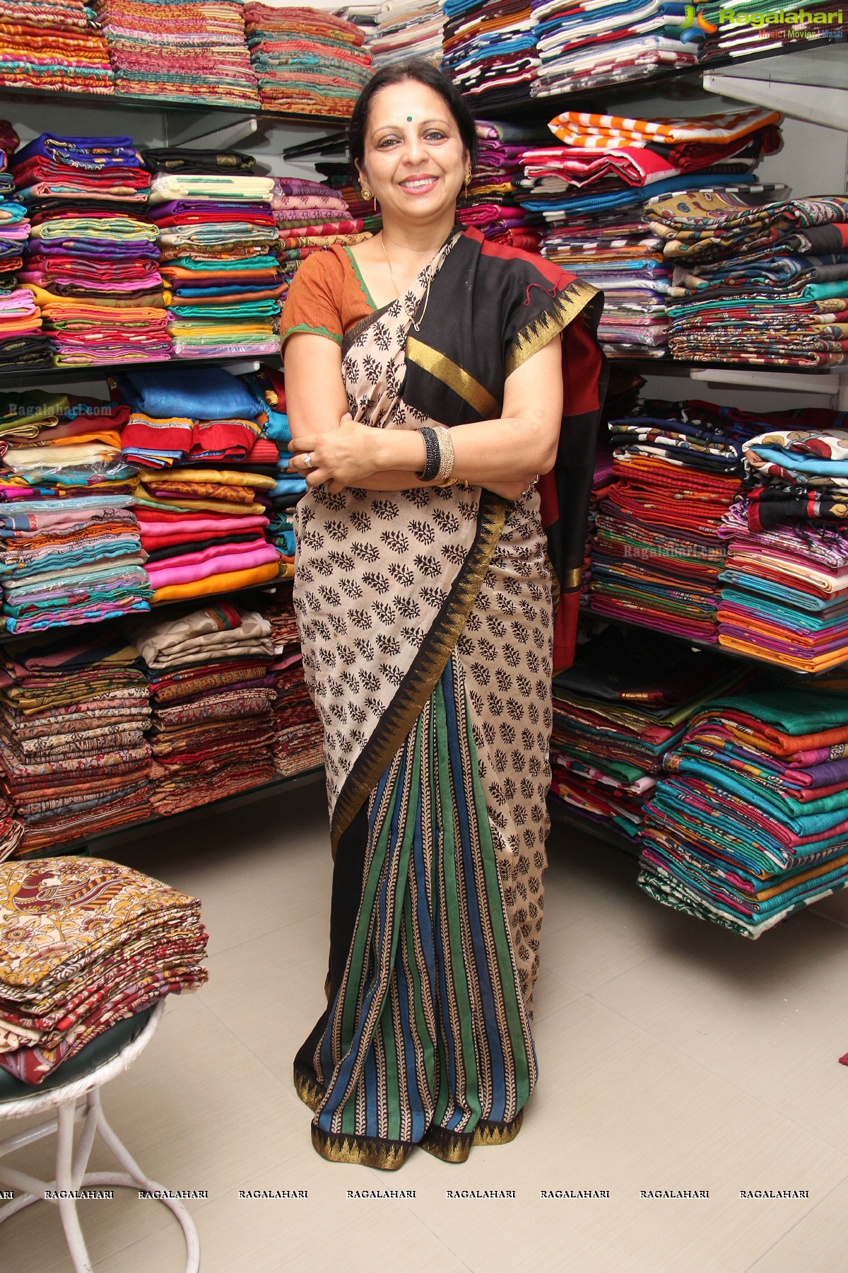 Ms. Shailaja Ramaiyer (IAS) inaugurates Anagha Stores, Hyderabad