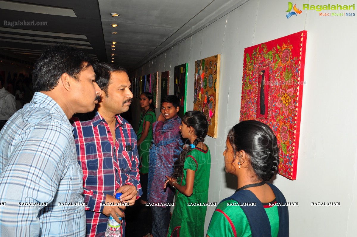 Art For A Cause: (Joy of Giving Week, 2013) at Muse Art Gallery, Hyderabad