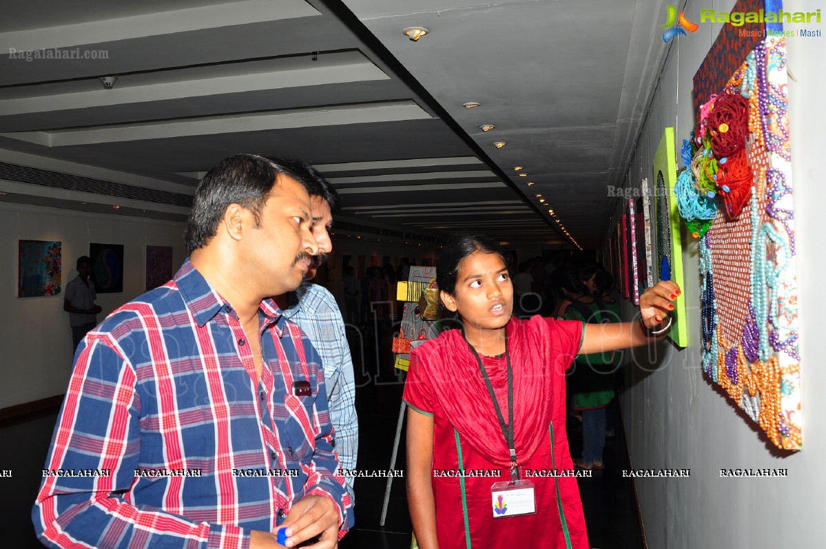 Art For A Cause: (Joy of Giving Week, 2013) at Muse Art Gallery, Hyderabad