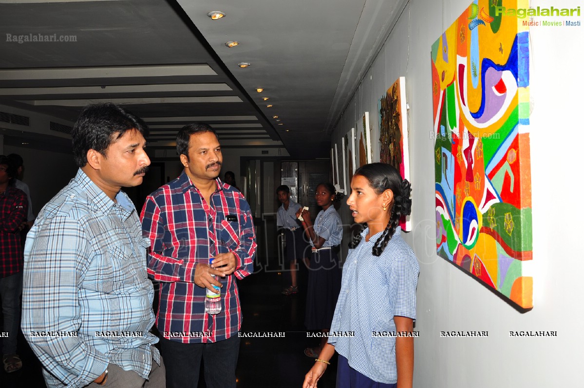 Art For A Cause: (Joy of Giving Week, 2013) at Muse Art Gallery, Hyderabad