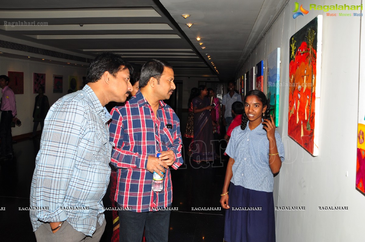 Art For A Cause: (Joy of Giving Week, 2013) at Muse Art Gallery, Hyderabad