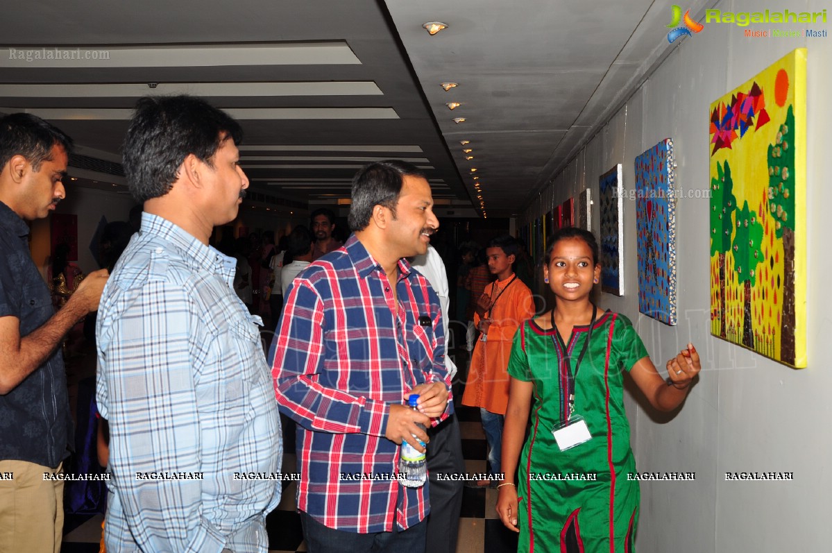 Art For A Cause: (Joy of Giving Week, 2013) at Muse Art Gallery, Hyderabad