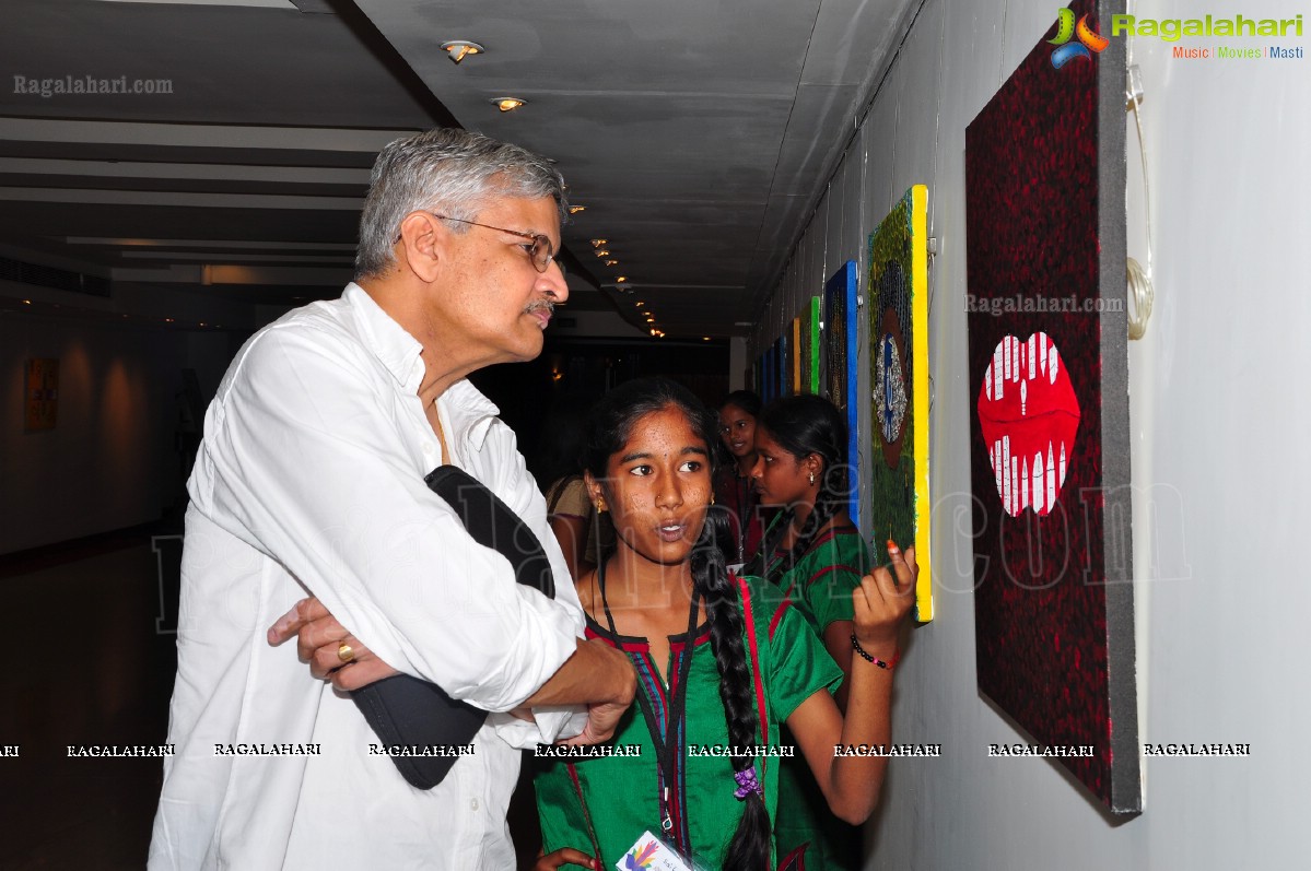 Art For A Cause: (Joy of Giving Week, 2013) at Muse Art Gallery, Hyderabad