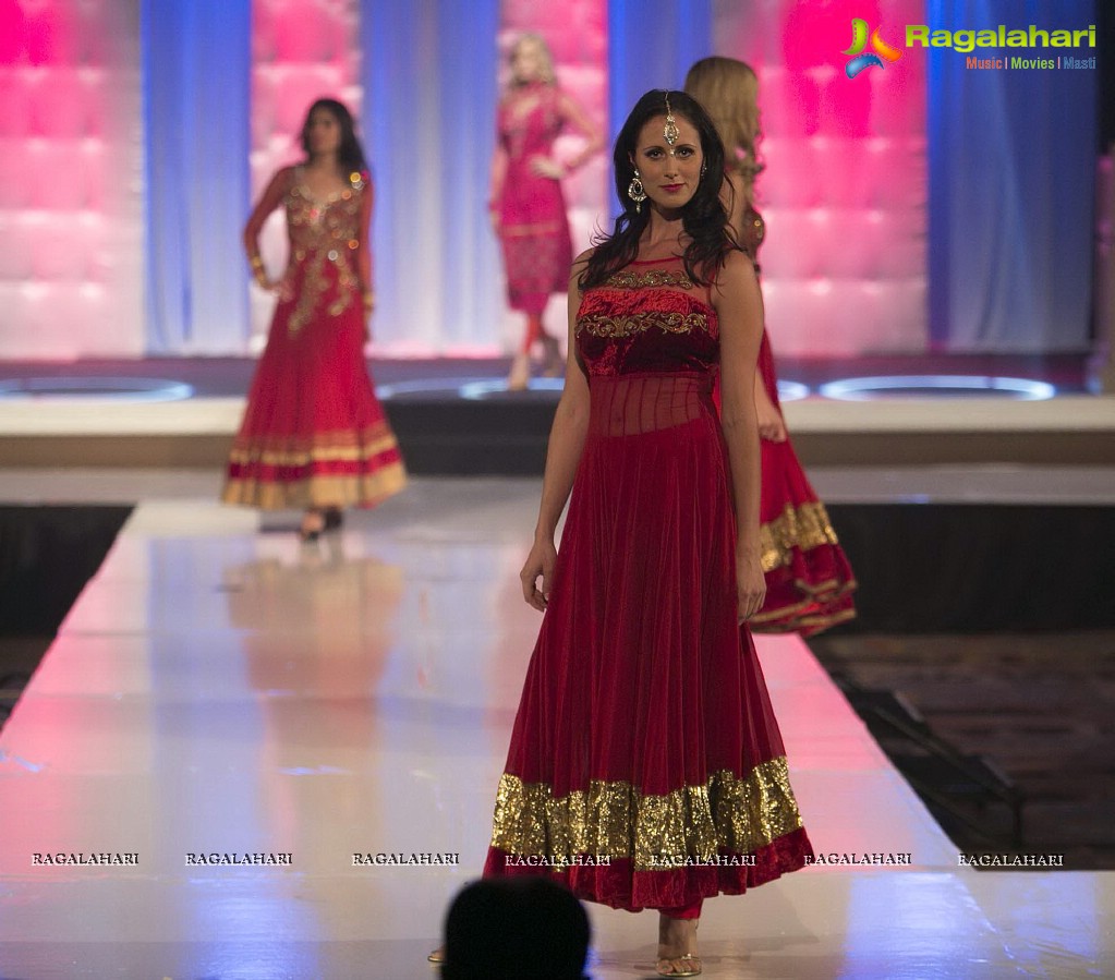 Asif Shah showcased his New Collections at The 4th Annual Glitterati Fashion Show in Las Vegas