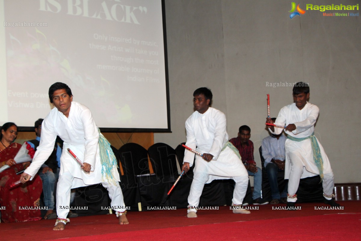 Black is Black by 15 Visually Challenged Artists at Hyderabad Marriott Hotel