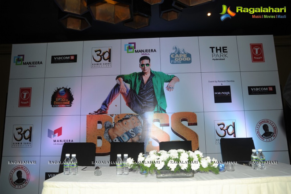 Boss Pre-Release Promotion Event at The Park, Hyderabad