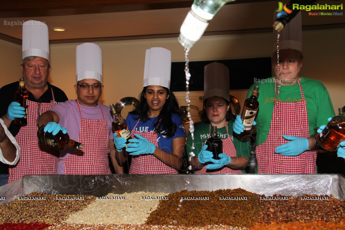 Cake Mixing Ceremony 2013 at Taj Krishna, Hyderabad