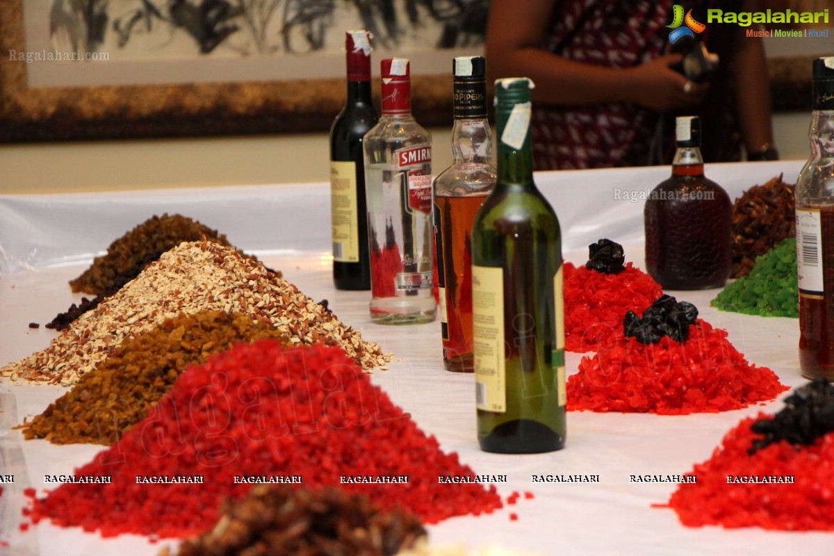 Christmas Cake Mixing Ceremony 2013 at Taj Deccan, Hyderabad