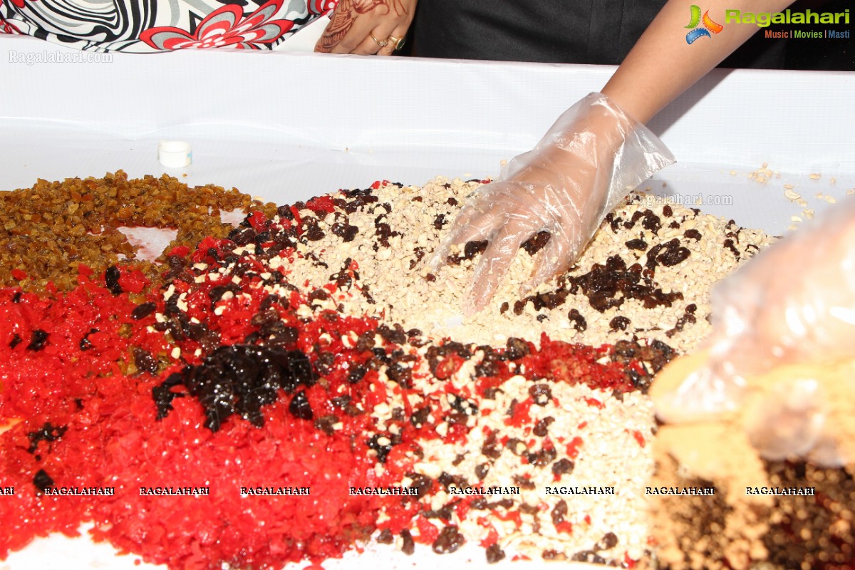 Christmas Cake Mixing Ceremony 2013 at Taj Deccan, Hyderabad