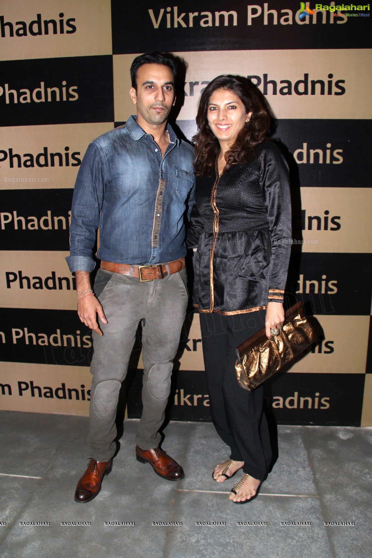 Celebrities & Socialites visits Vikram Phadnis Flagship Designer Studio in Hyderabad