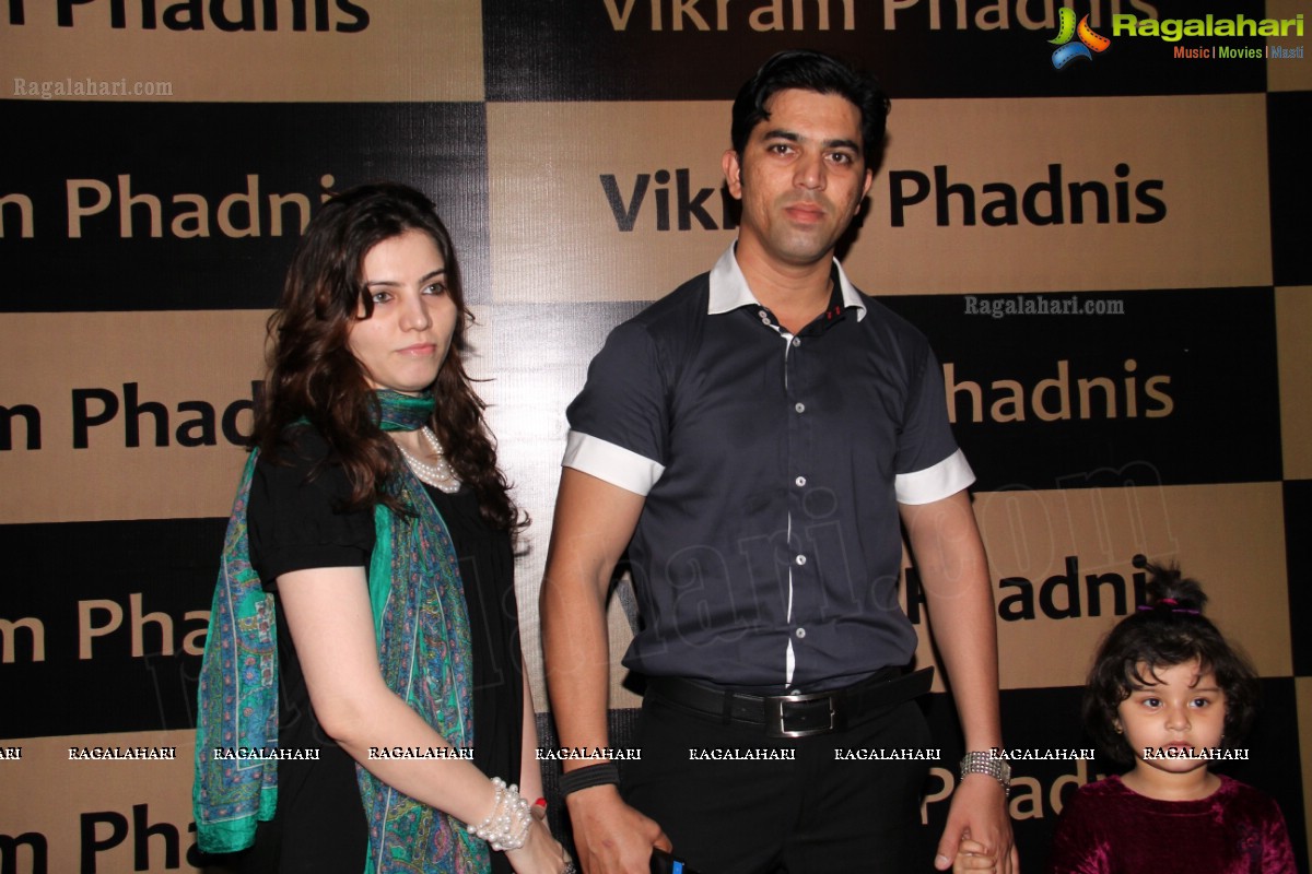 Celebrities & Socialites visits Vikram Phadnis Flagship Designer Studio in Hyderabad