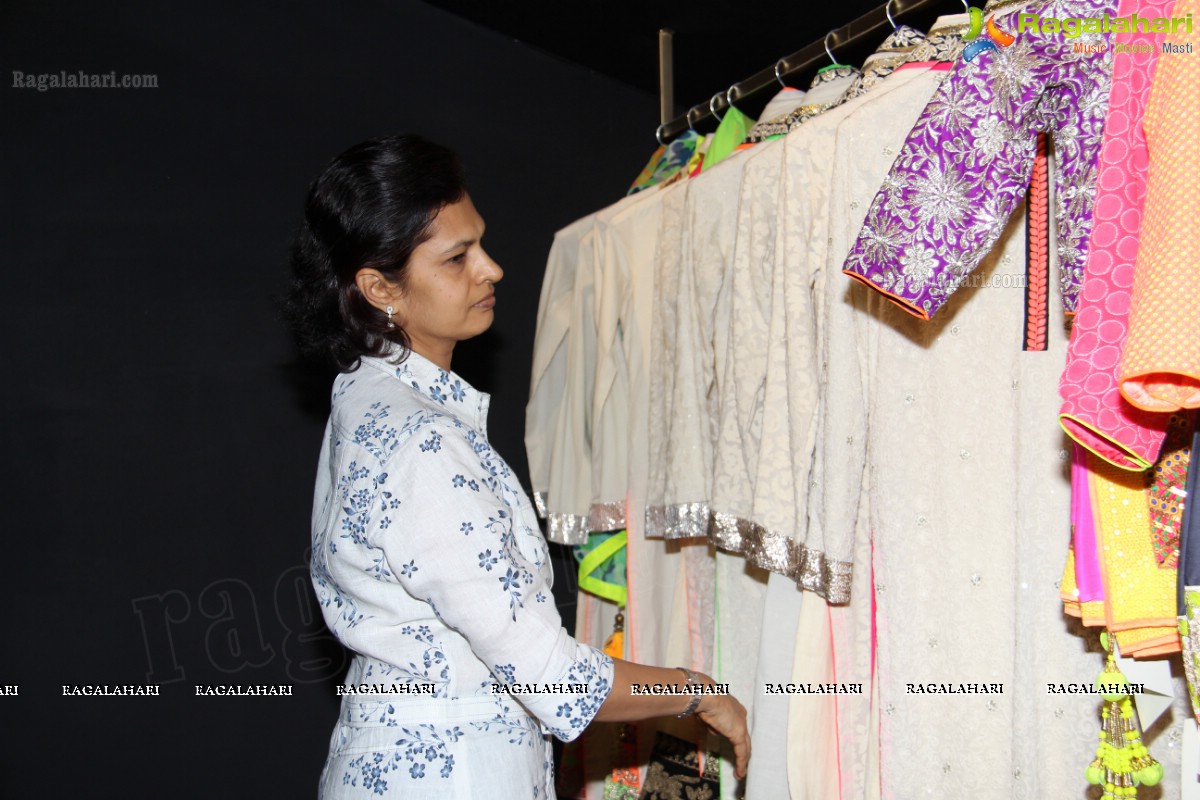 Celebrities & Socialites visits Vikram Phadnis Flagship Designer Studio in Hyderabad