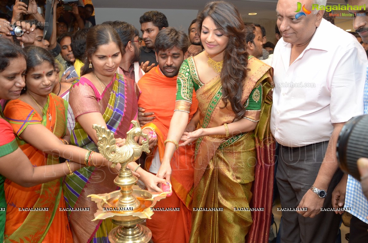 Kajal inaugurates Chennai Shopping Mall at Ameerpet, Hyderabad