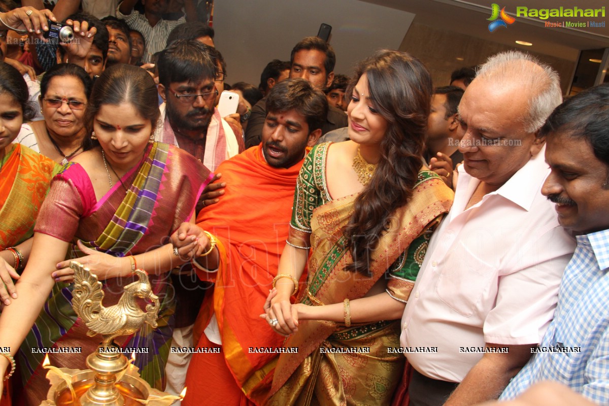 Kajal inaugurates Chennai Shopping Mall at Ameerpet, Hyderabad
