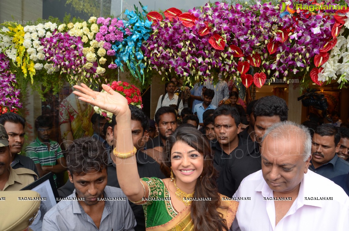 Kajal inaugurates Chennai Shopping Mall at Ameerpet, Hyderabad