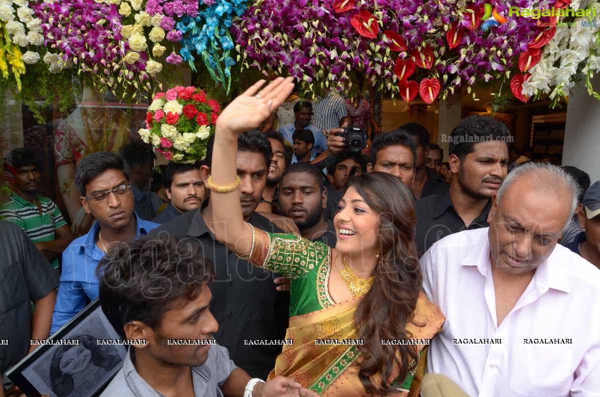 Kajal inaugurates Chennai Shopping Mall at Ameerpet, Hyderabad