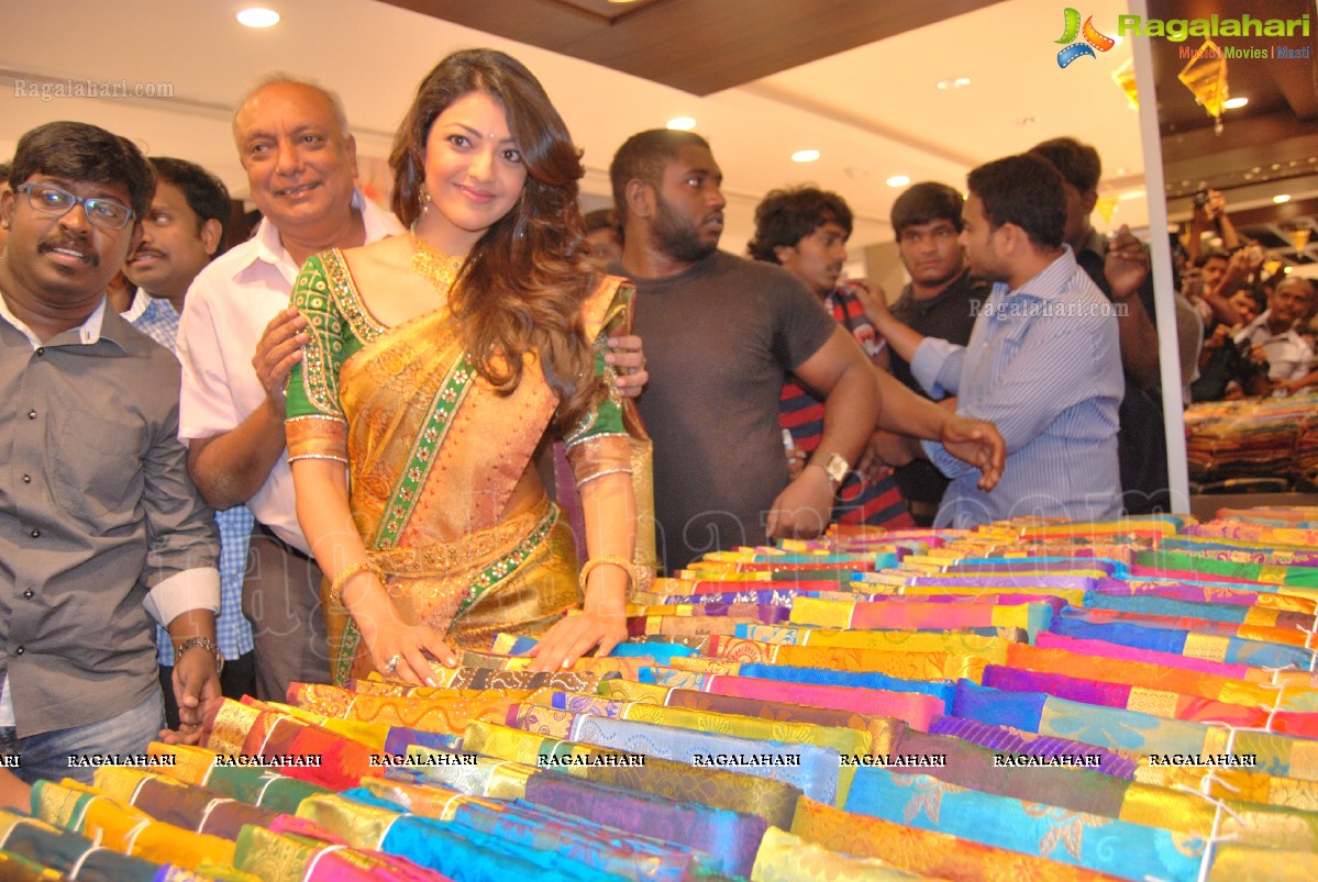 Kajal inaugurates Chennai Shopping Mall at Ameerpet, Hyderabad