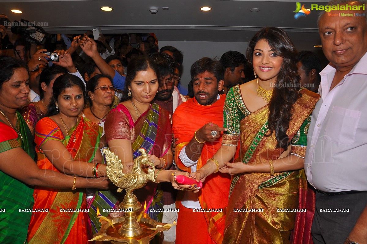 Kajal inaugurates Chennai Shopping Mall at Ameerpet, Hyderabad