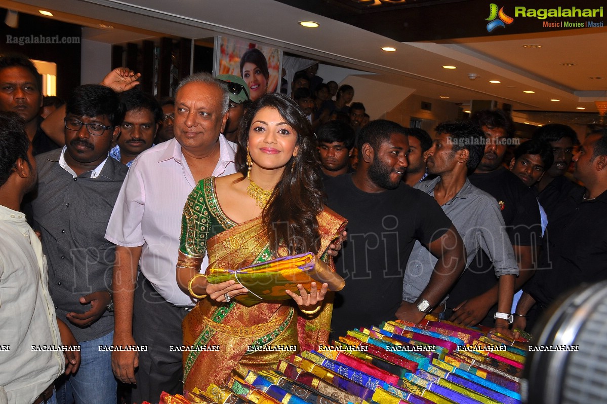 Kajal inaugurates Chennai Shopping Mall at Ameerpet, Hyderabad