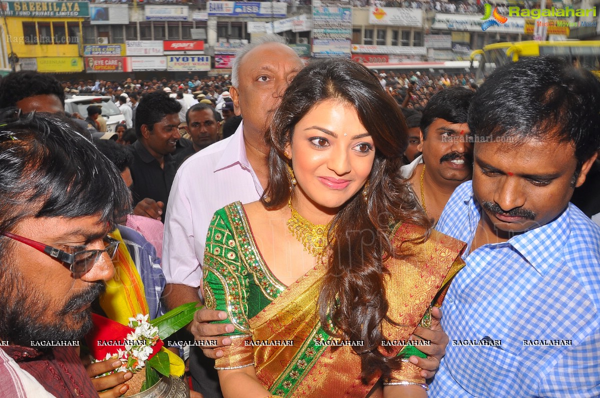 Kajal inaugurates Chennai Shopping Mall at Ameerpet, Hyderabad