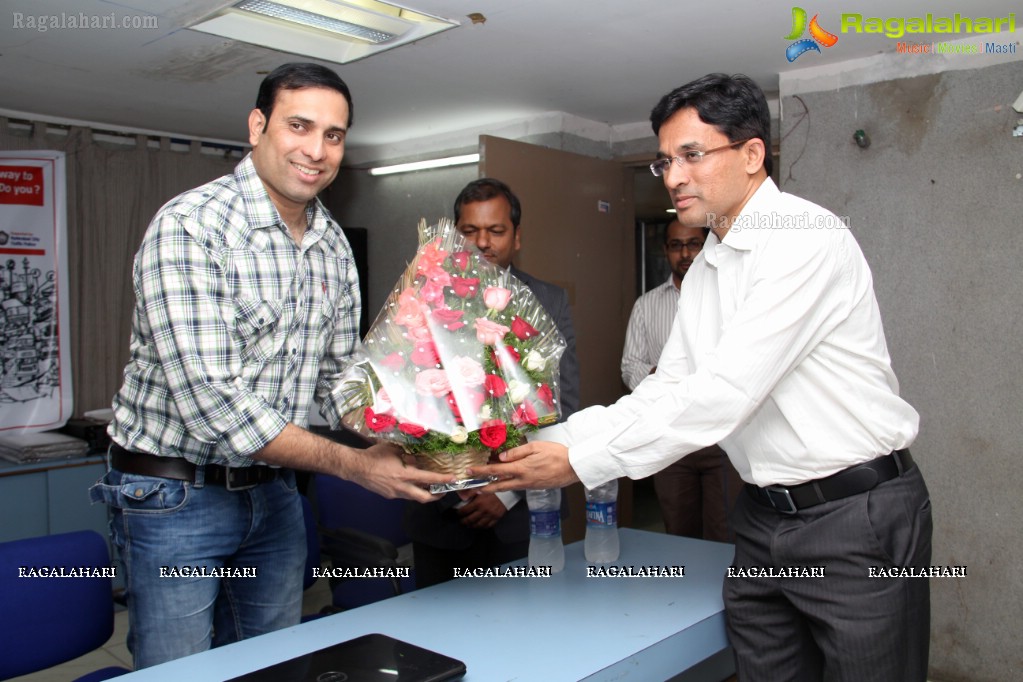 VVS Laxman launches Recon Face Give Way To Ambulance Campaign, Hyderabad