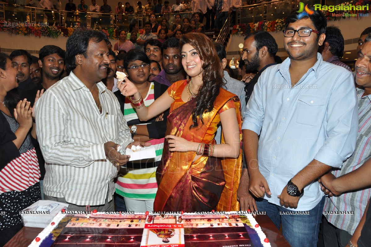 Pranitha Subhash launches RS Brothers at Ameerpet, Hyderabad